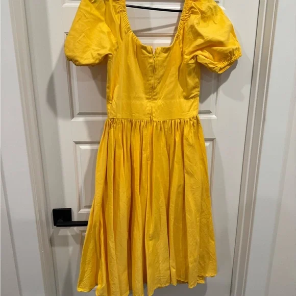 Vixen by Micheline Pitt - Lakeland Dress in Yellow - Picture 5 of 6